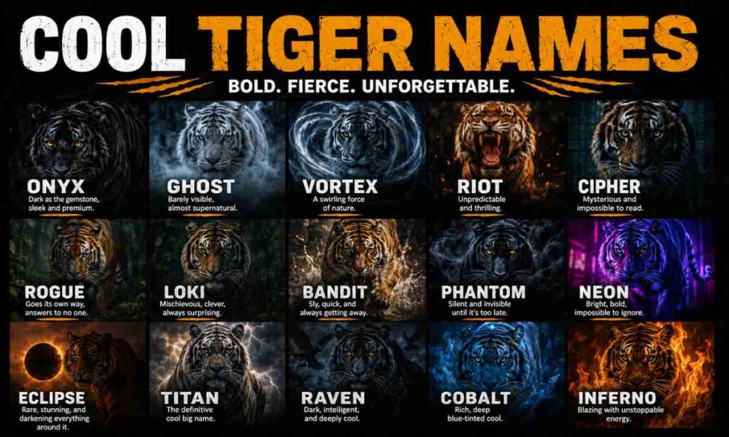 Cool Tiger Names