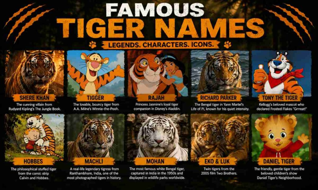 Famous Tiger Names
